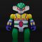 Steel Jeeg Brickroid Action Figures 2-Pack Steel Jeeg: Pantheroid Set 5 cm