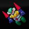 Steel Jeeg Brickroid Action Figures 2-Pack Steel Jeeg: Pantheroid Set 5 cm