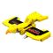 Stranger Things x Transformers Action Figure 2-Pack Freakwency &amp; 8-Trax 15 cm