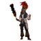 Pirates of the Caribbean: Dead Man's Chest Action DX Figure 1/6 Pelegostos Chief Jack Sparrow 30 cm