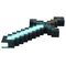Minecraft Torch Light Sword 40 cm