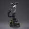 Spider-Man vs Villains Art Scale Statue 1/10 Ghost Spider Diorama  34 cm