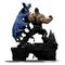 DC Comics Diorama 1/10 Batman vs Bane 33 cm