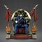 GI Joe Art Scale Statue 1/10 Cobra Commander 25 cm