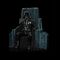 Star Wars Art Scale Statue 1/10 Darth Vader on Throne 18 cm