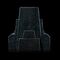 Star Wars Art Scale Statue 1/10 Darth Vader on Throne 18 cm