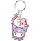 Sanrio Metal Keychain Kuromi
