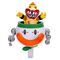 The Super Mario Galaxy Movie Action Figure Bowser Jr. with Clown Car 13 cm