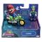 The Super Mario Galaxy Movie Action Figure with Pull Back Motorcycle Luigi 6 cm