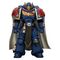 Warhammer 40k Action Figure Ultramarines Victrix Honour Guardwith Storm Shield And Power Sword 20 cm