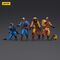 Zombie Dark Source Action Figures 4-Pack Biochemical Lab Team 8 cm