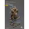 Warhammer 40k Action Figure 1/18 Death Guard Deathshroud Terminator Championwith Manreaper and Plaguespurter Gauntlets 14 cm