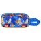 Sonic - The Hedgehog 3D Double Pencil case SEGA Go Blue