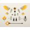 Megalomaria Unlimited Universe Model Kit Accesoory Set Metamorphose Unit Exarmor White Eagle