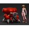 Ghost in the Shell PLAMAX minimum factory Plastic Model Kit Motoko Kusanagi with Fuchikoma 8 cm