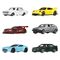 Hot Wheels Silver Series Die-Cast Vehicle 6-Pack 1/64 Euro Style