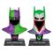 Batman DC Direct Mini Replica 1/3  2-pack Batman Cowls Hush & Knightfall (Jokerized) (Gold Label) 18 cm