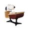 Peanuts UDF Series 18 Mini Figure Snoopy with desk 9 cm