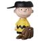 MLB × Peanuts UDF PVC Figure Chicago White Sox Charlie Brown 9 cm