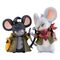 Mobile Suit Gundam Iron-Blooded Orphans PVC Statues Orphanchu of Block 3 Mikatsuki & Orga 10th Anniversary 12 cm