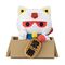 Mobile Suit Gundam Mega Cat Project Trading Figure Cats Luckycat 6 cm Blind Box Assortment (6) (with gift)