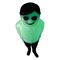Dandadan Occultic Sofubi Collection Vinyl Figure Alien Serpo Luminous Ver. 15 cm