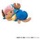 One Piece Mega Cat Project Trading Figure Egghead NyanPieceNyan! Stickie! 3 cm Assortment (8)