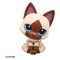 Monster Hunter Look Up PVC Figure Airou 11 cm (with gift)