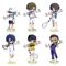The New Prince of Tennis Irusta Mini Figures Vol.1 8 cm Blind Box Display (6)