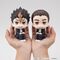 Haikyu!! Look Up PVC Figures 2-Pack Yu Nishinoya & Asahi Azumane 11 cm (with gift)
