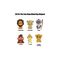The Lion King Magnets blind pack Series 1 Display (12)