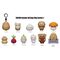 Smoko 3D Foam Bag Clips Serie 1 Display (24)