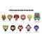 Scooby-Doo 3D PVC Bag Clips Series 2 Display (24)
