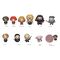 Harry Potter 3D PVC Bag Clips Series 12 Display (24)