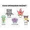 SpongeBob SquarePants 3D Magnets Series 1 Display (12)