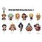 One Piece 3D PVC Bag Clips Series 2 Display (24)