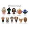 Wicked 3D Foam Bag Clips Series 1 Display (24)
