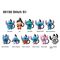 Lilo & Stitch PVC Bag Clips Series 1 Display (24)