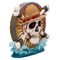 One Piece Lamp Jolly Roger 20 cm