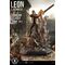 Resident Evil 4 Ultimate Premium Masterline Series Statue 1/4 Leon S. Kennedy vs. Chainsaw Villager Bonus Ver. 76 cm