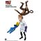 Earthworm Jim Action Figure Wave 1: Professor Monkey-For-A-Head 28 cm