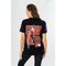 DC Comics T-Shirt Harley Quinn Front Back Warning