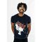Batman T-Shirt Rock Acid Wash Size S