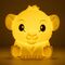 Disney Squishy Glo Silicon Light The Lion King Simba 15 cm