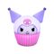Sanrio Squishy Glo Silicon Light Kuromi 15 cm