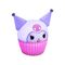 Sanrio Squishy Glo Silicon Light Kuromi 15 cm
