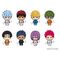 Kuroko's Basketball Nyokinto Mascot Mini Figures Blind Box Display 6 cm (8)