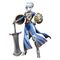 Unicorn Overlord PVC Figure 1/7 Virginia (Class Valkyria) 24 cm