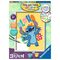 Disney Paint by Numbers Painting Set Aloha Stitch 18 x 24 cm *German Edition*