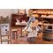 Decorated Life Collection PVC Statue Tea Time Cats - Cat Town Bakery Staff & Customer Set 12 cm